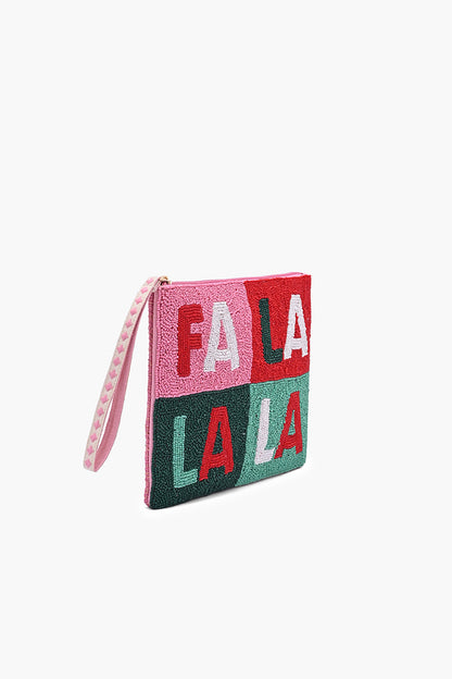 Grid Holiday Fa La La Wristlet