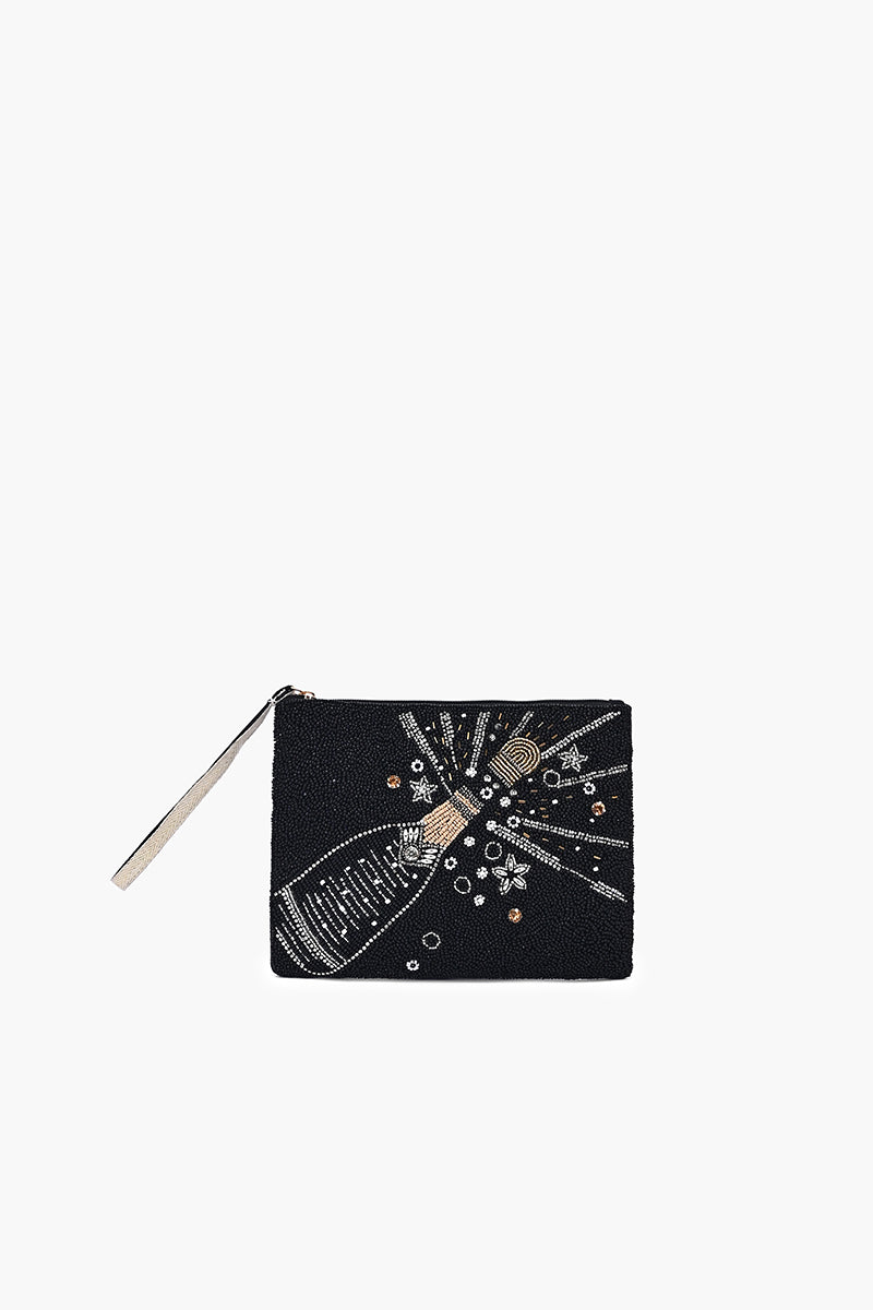 Champagne Pop Wristlet