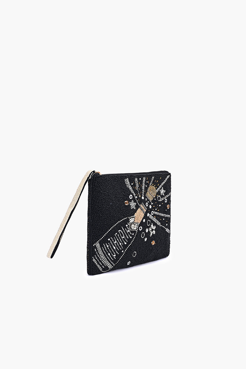 Champagne Pop Wristlet