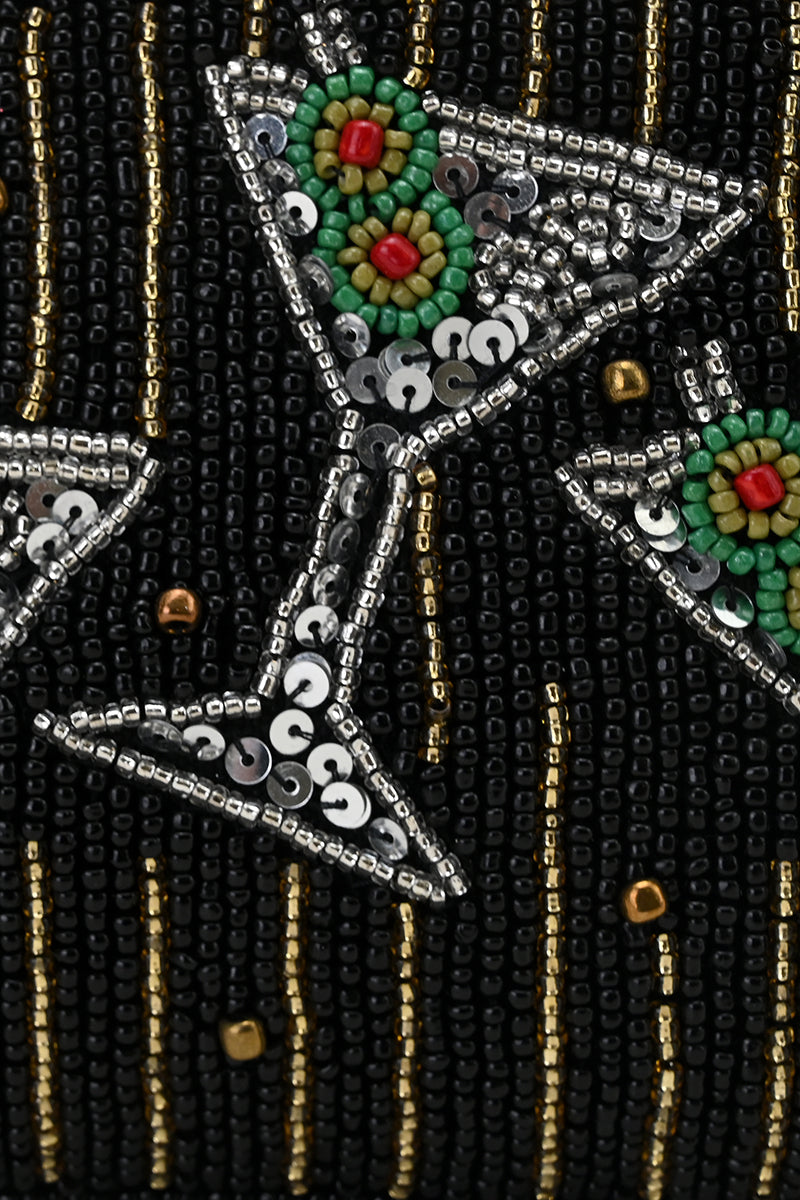 Midnight Martini Wristlet