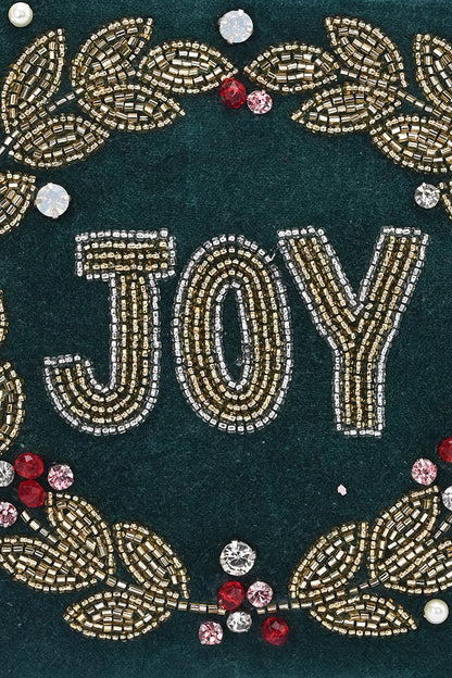 Emerald Joy Festive Wristlet