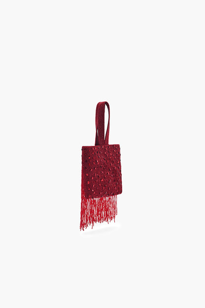 Soiree Glamour Fringe Bag