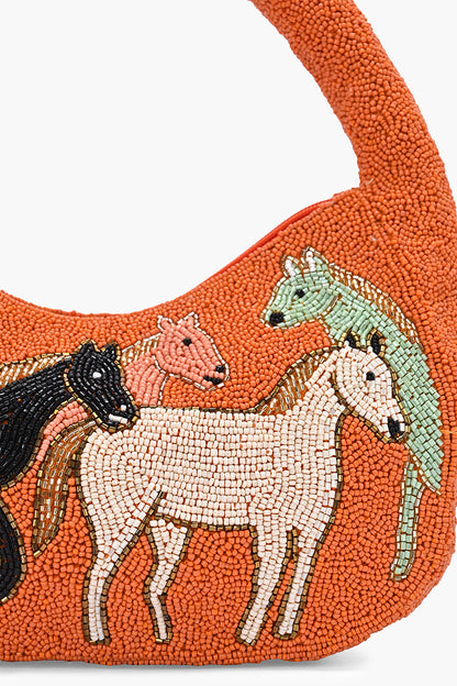 Wild Mustang Hobo Bag