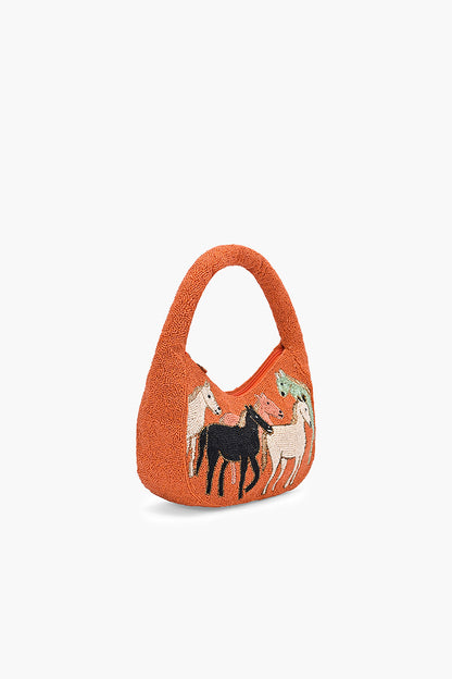 Wild Mustang Hobo Bag