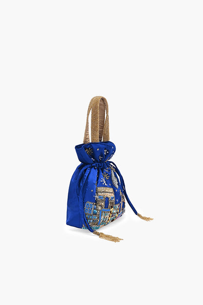 City of Light Drawstring Bag