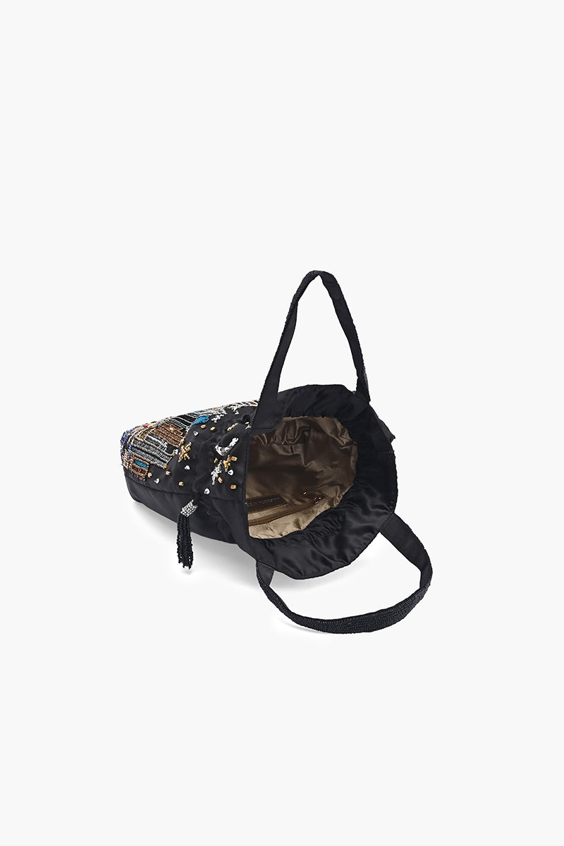 Manhattan Starry Night Drawstring Bag-Discarded 2026