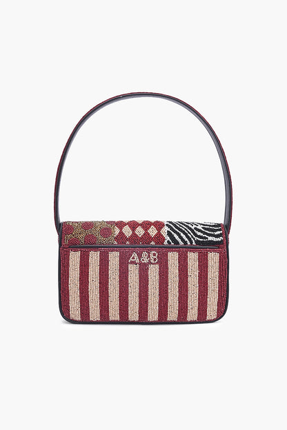 The Cocktail Hour Beaded Shoulder Bag
