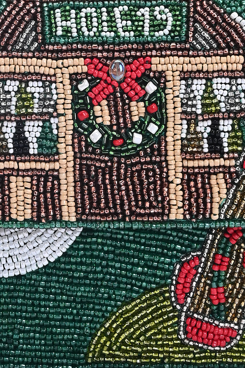 19th Hole Beaded Shoulder Bag