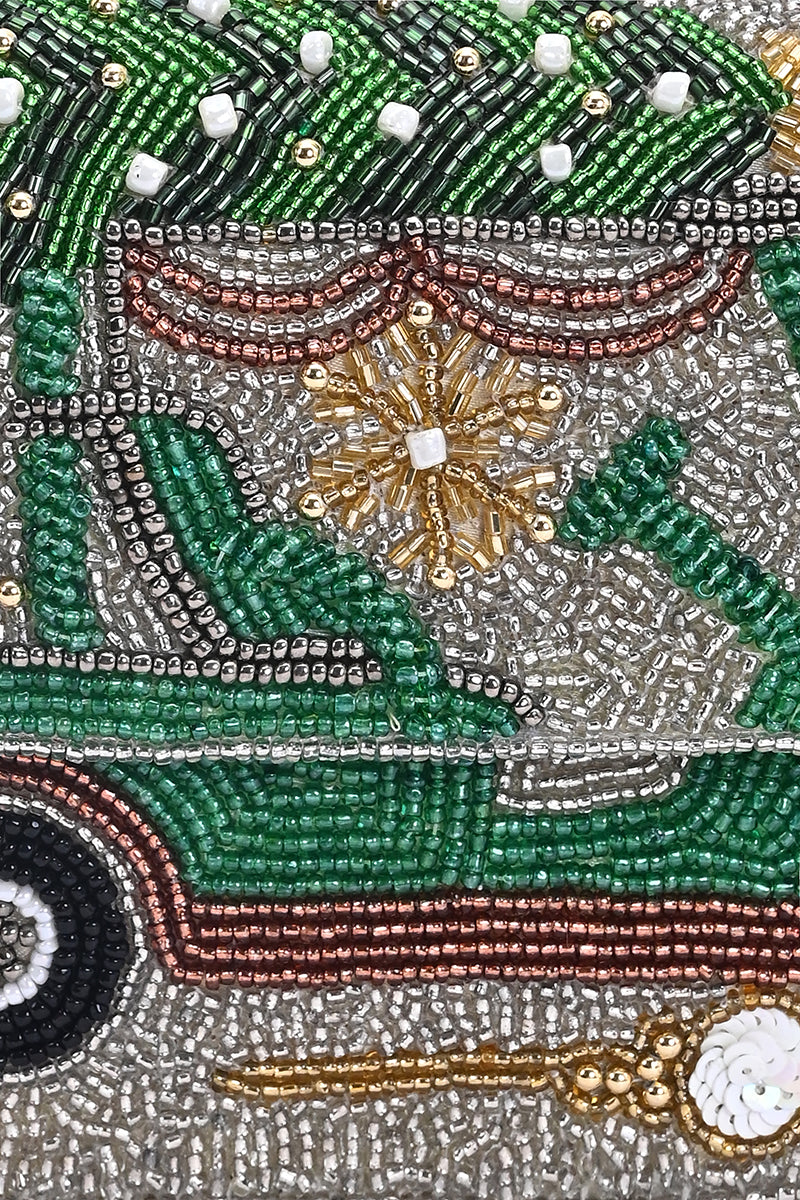 Tee Time Cruiser Beaded Shoulder Bag