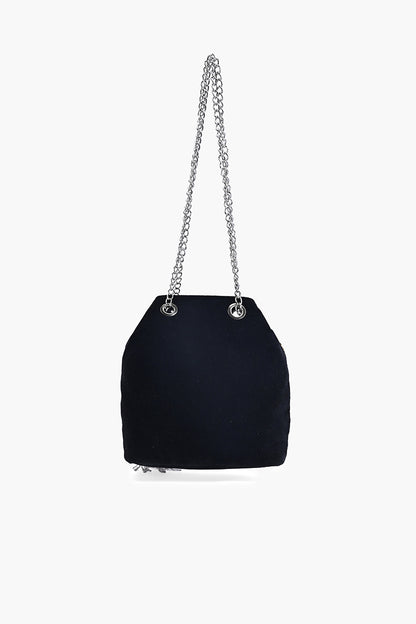 Twilight Radiance Beaded Bag