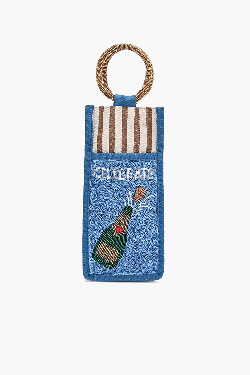 Champagne Celebration Bottle Tote