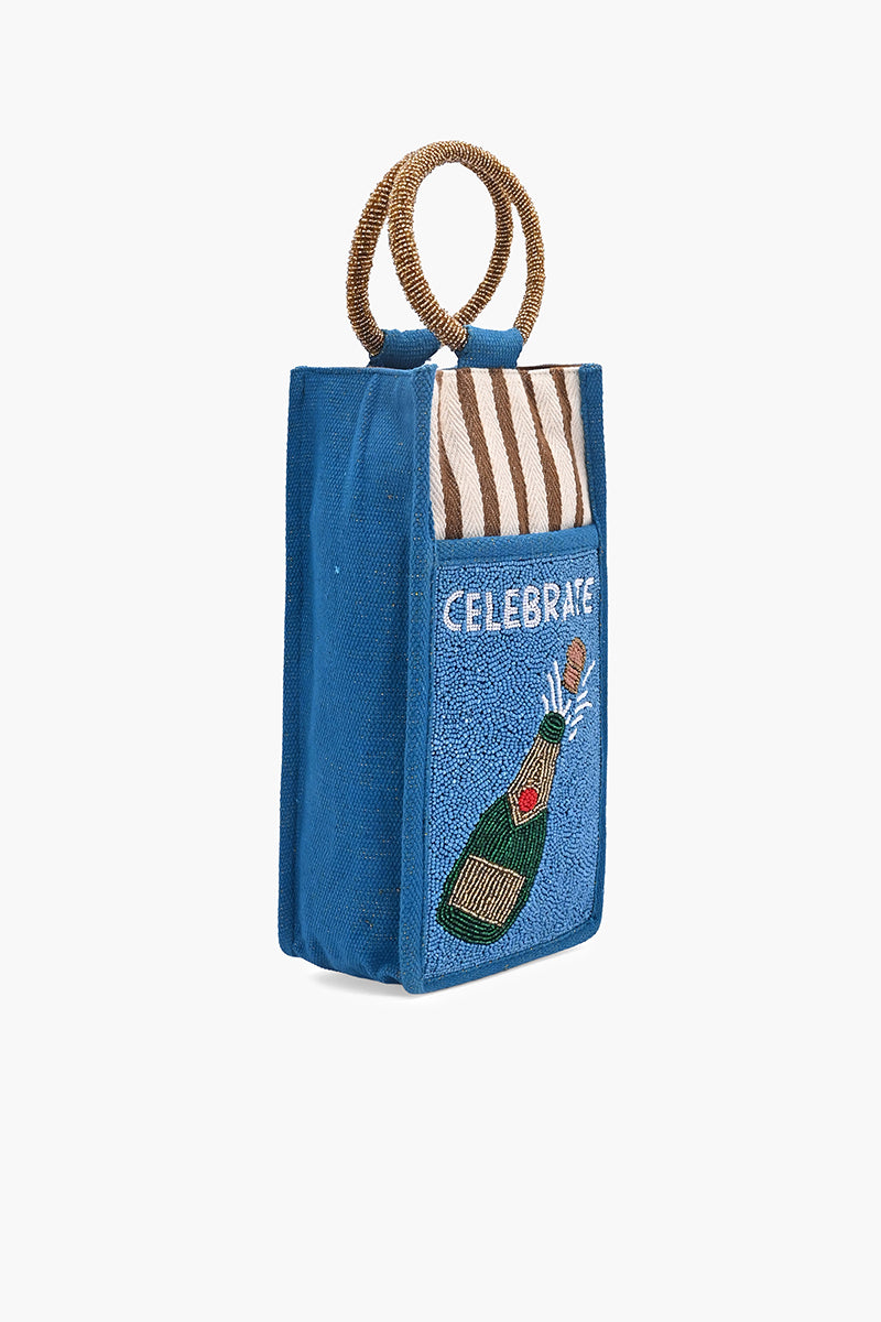 Champagne Celebration Bottle Tote