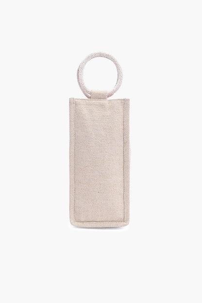 Cocktail Cheers Beaded Bottle Tote