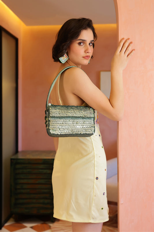 Mermaid Mist Green Shoulder Bag