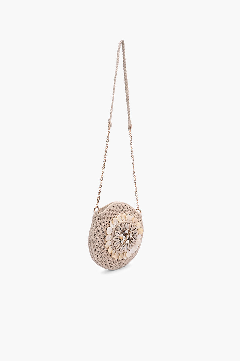 Boho Shell Mandala Crossbody
