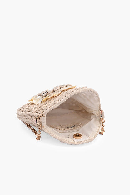 Boho Shell Mandala Crossbody