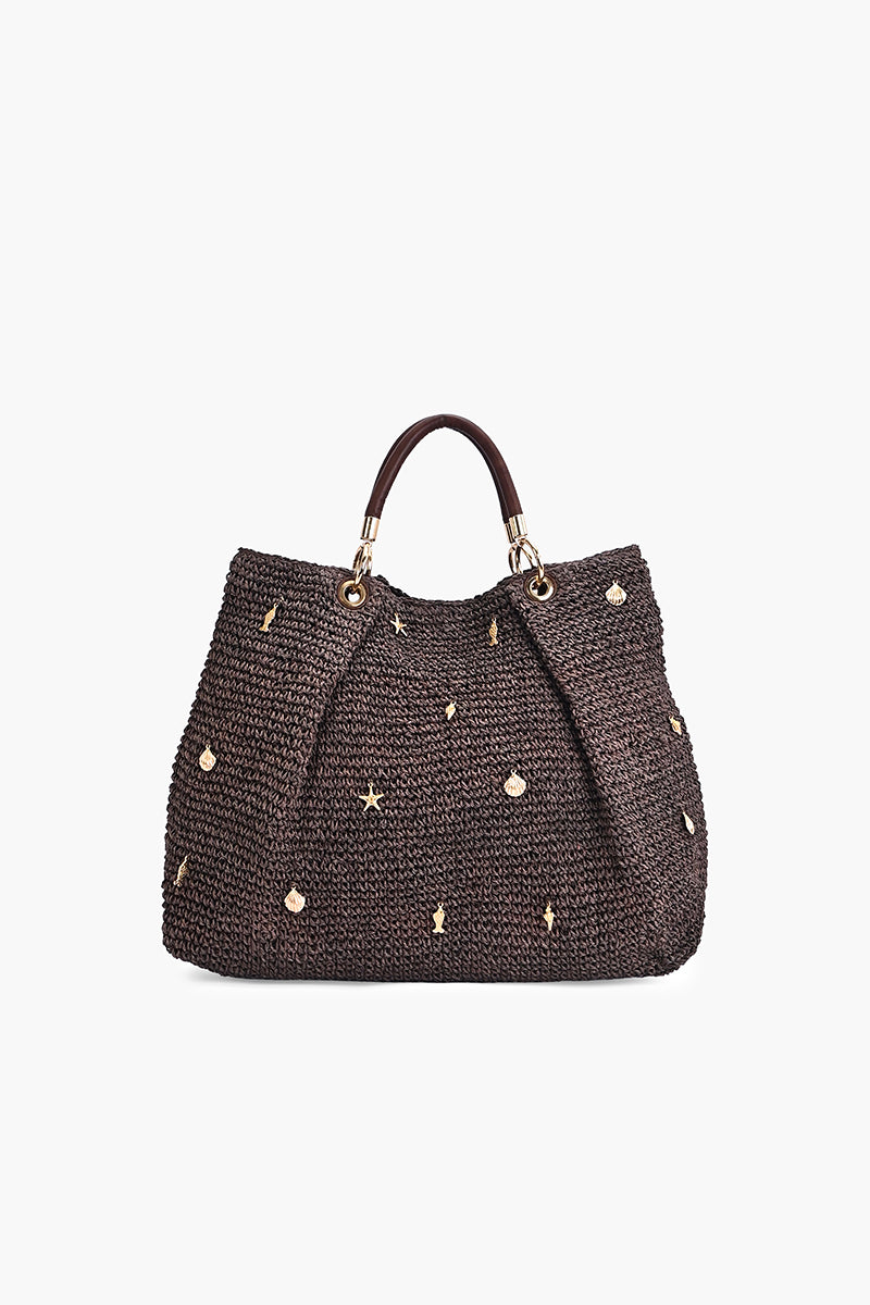Artisan Raffia Tote