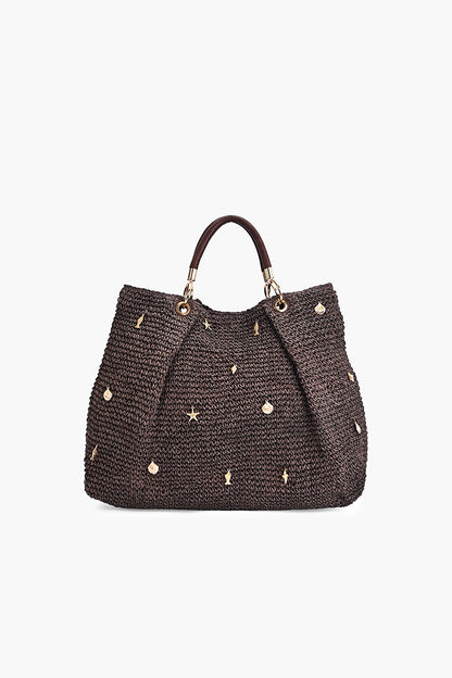 Artisan Raffia Tote