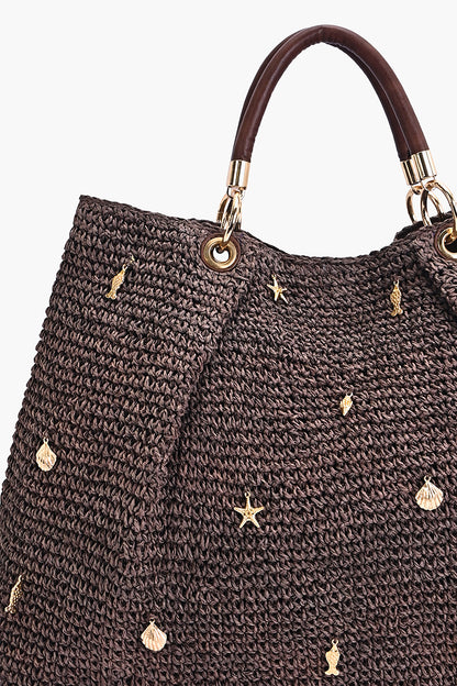 Artisan Raffia Tote