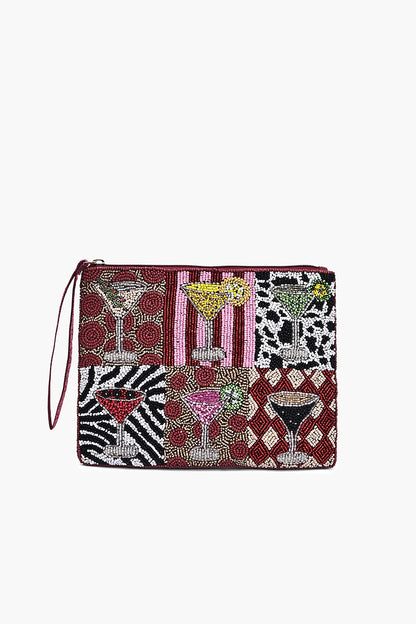 The Cocktail Hour Wristlet Clutch