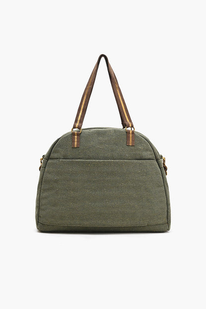 Glamorous Embellished Traveler with Crossbody-Camouflage