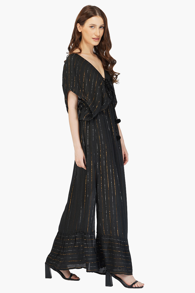 Set of 6 Obsidian Stripe Maxi Dress (S,M,L)