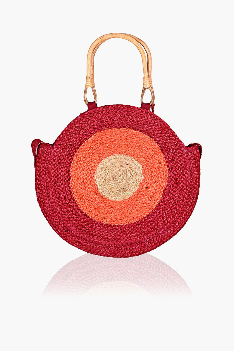 Fiesta Garnet Trio Round Handbag