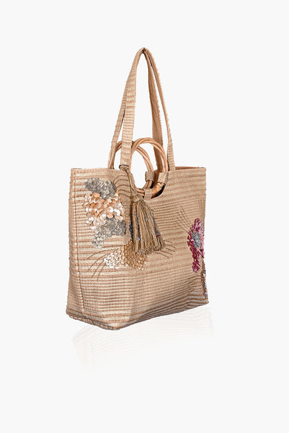 Fluro Blast Jute Tote