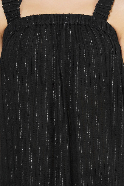 Set of 6 Summer Nights Silver Stripe Maxi Dress (S,M,L)