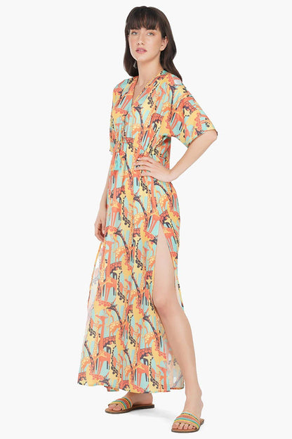 Set of 6 South African Style Maxi Wrap Dress (S,M,L)