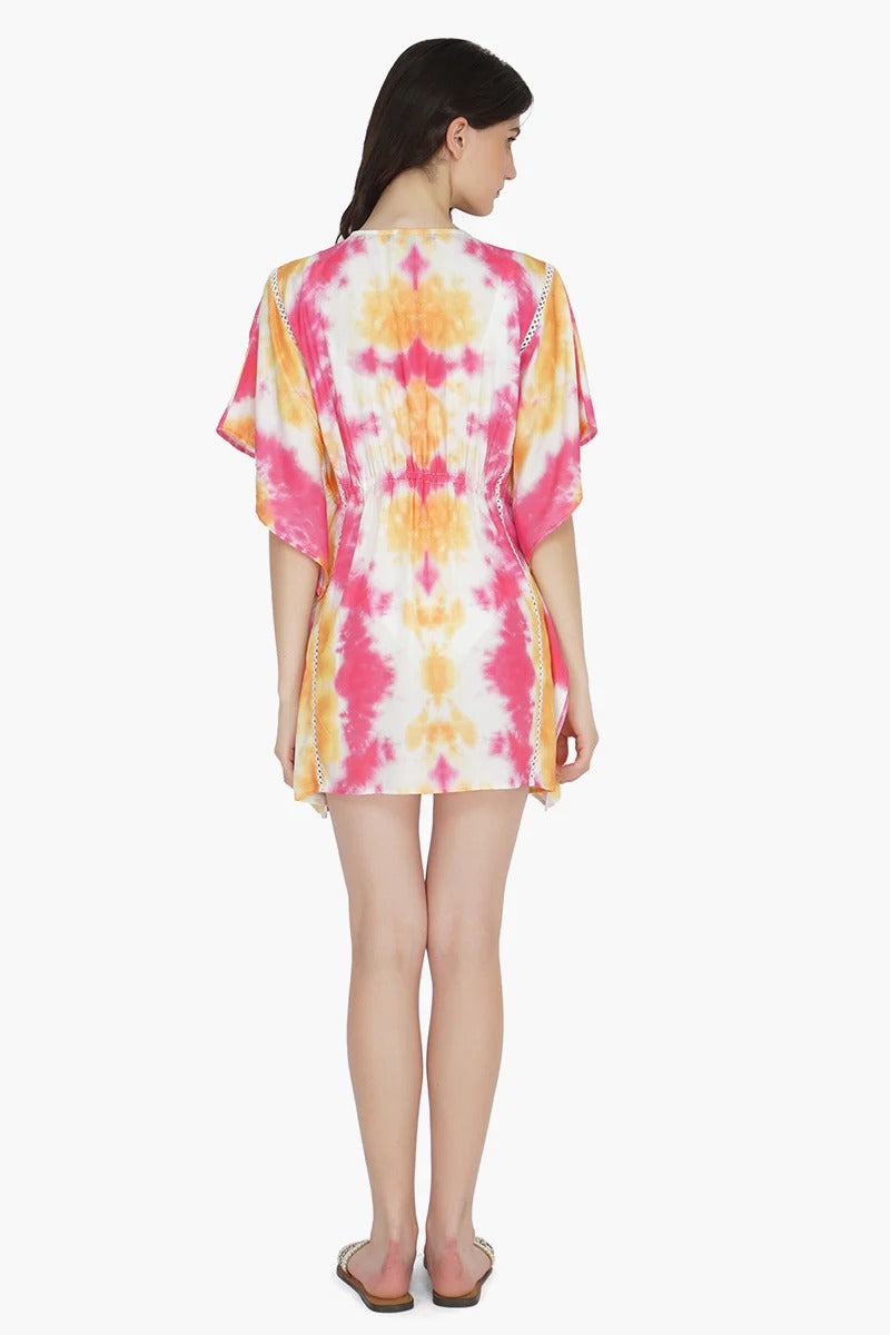 Set of 6 Sunrise Tie Dye Cover Up (S,M,L)