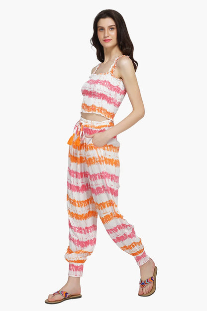 Set of 6 Reva Tie Dye Lounge Pants (S,M,L)