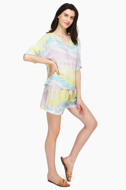 Set of 6 Rainbow Tie Dye Top (S,M,L)