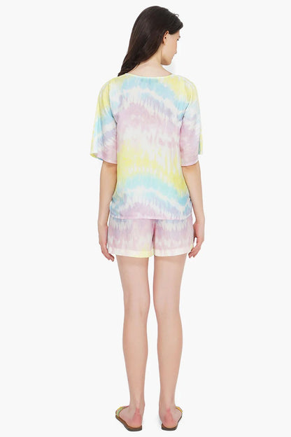 Set of 6 Rainbow Tie Dye Top (S,M,L)