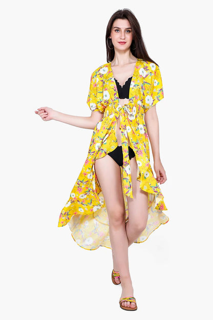 Set of 6 Sunshine Florals Cover Up (S,M,L)