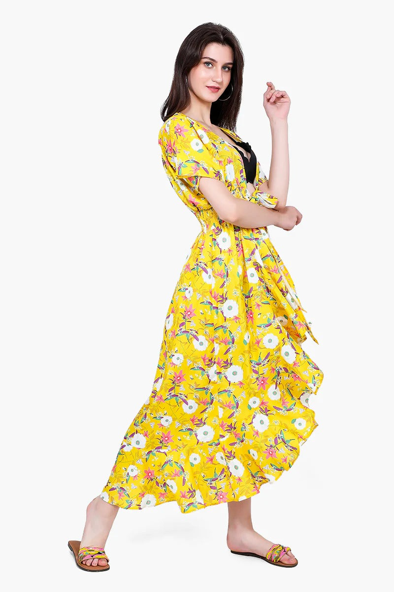 Set of 6 Sunshine Florals Cover Up (S,M,L)