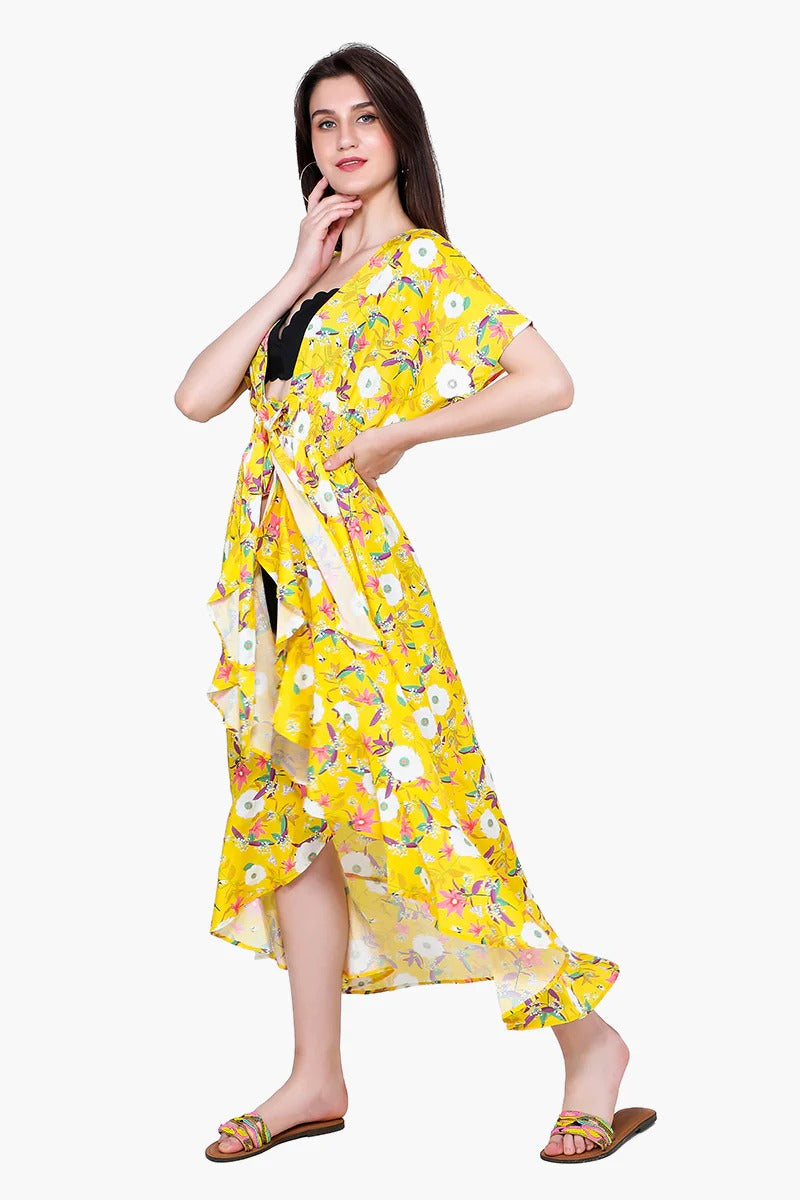 Set of 6 Sunshine Florals Cover Up (S,M,L)