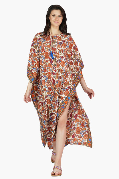 Set of 6 Serena Floral Kaftan (S,M,L)