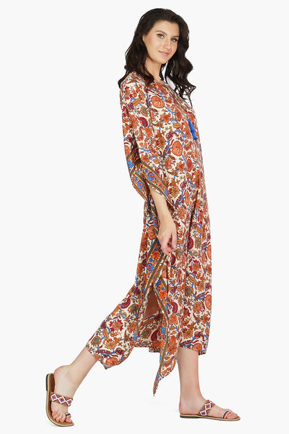 Set of 6 Serena Floral Kaftan (S,M,L)