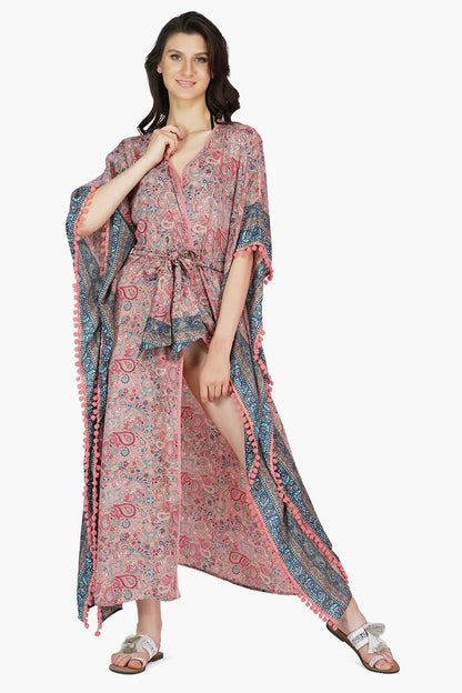 Set of 6 Nina Maxi Kimono Cover Up (S,M,L)