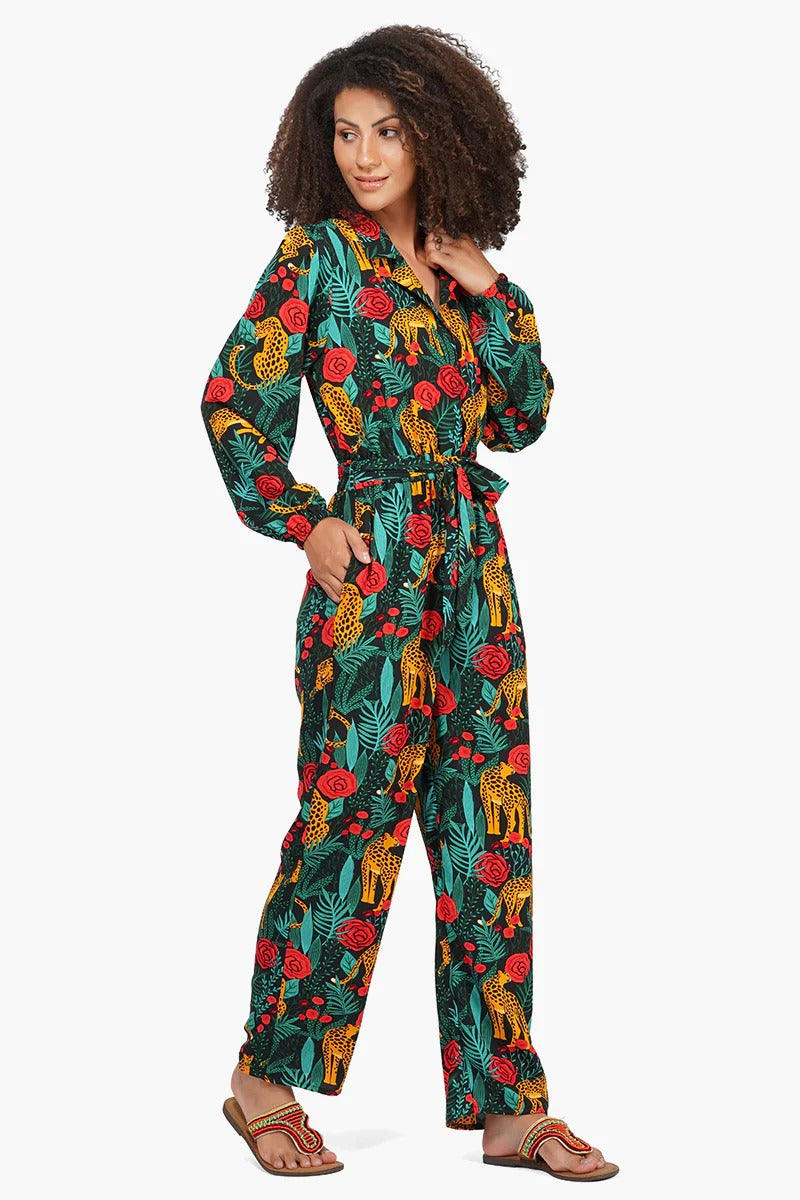 Set of 6 Jaguar Paradise Full Sleeves Jumpsuit (S,M,L)