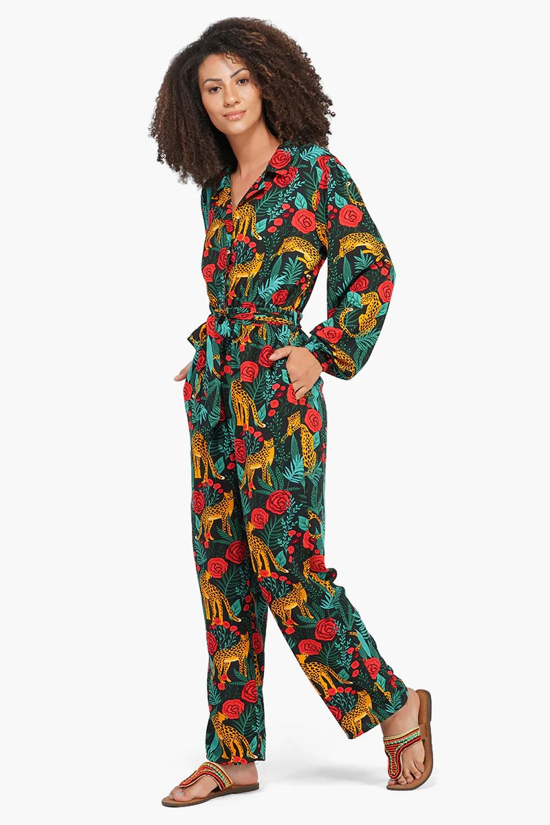 Set of 6 Jaguar Paradise Full Sleeves Jumpsuit (S,M,L)