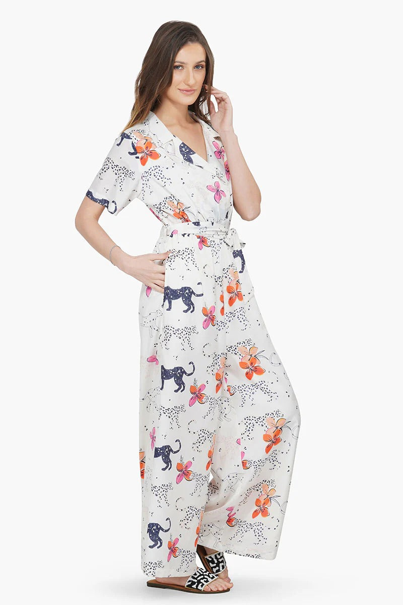 Set of 6 Jaguar Floral Jumpsuit (S,M,L)