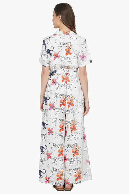 Set of 6 Jaguar Floral Jumpsuit (S,M,L)
