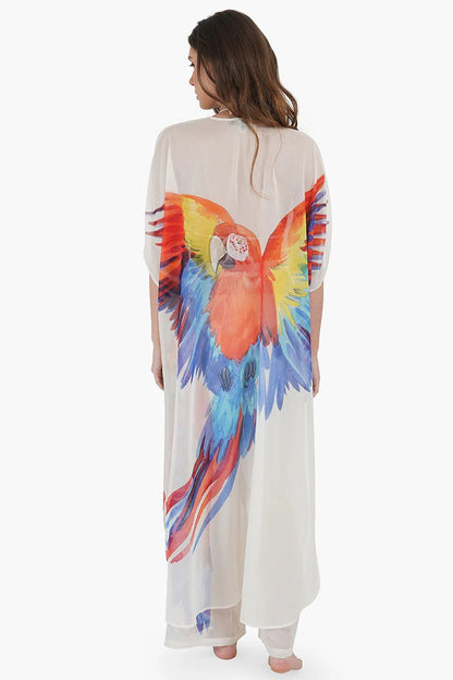 Set of 6 Parrot in Paradise Cover Up (S,M,L)