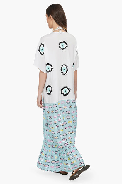 Set of 6 Eye-o-Eye Embroidered Cover Up (S,M,L)