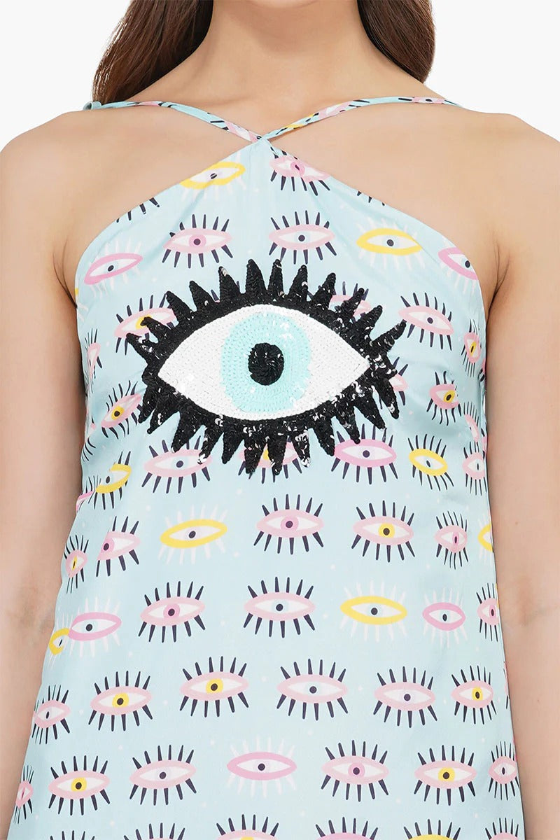 Eye-o-eye Lounge Dress