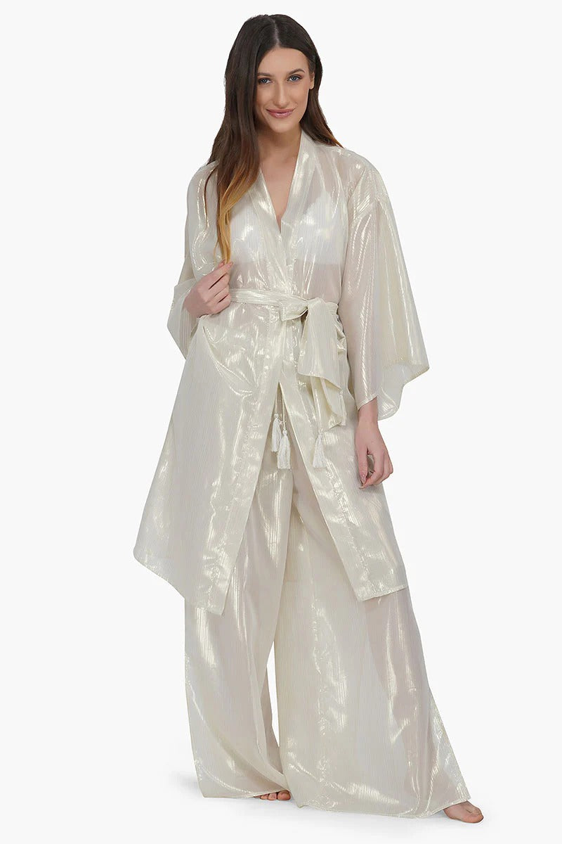 Set of 6 Gold Lurex Sheer Bottoms (S,M,L)