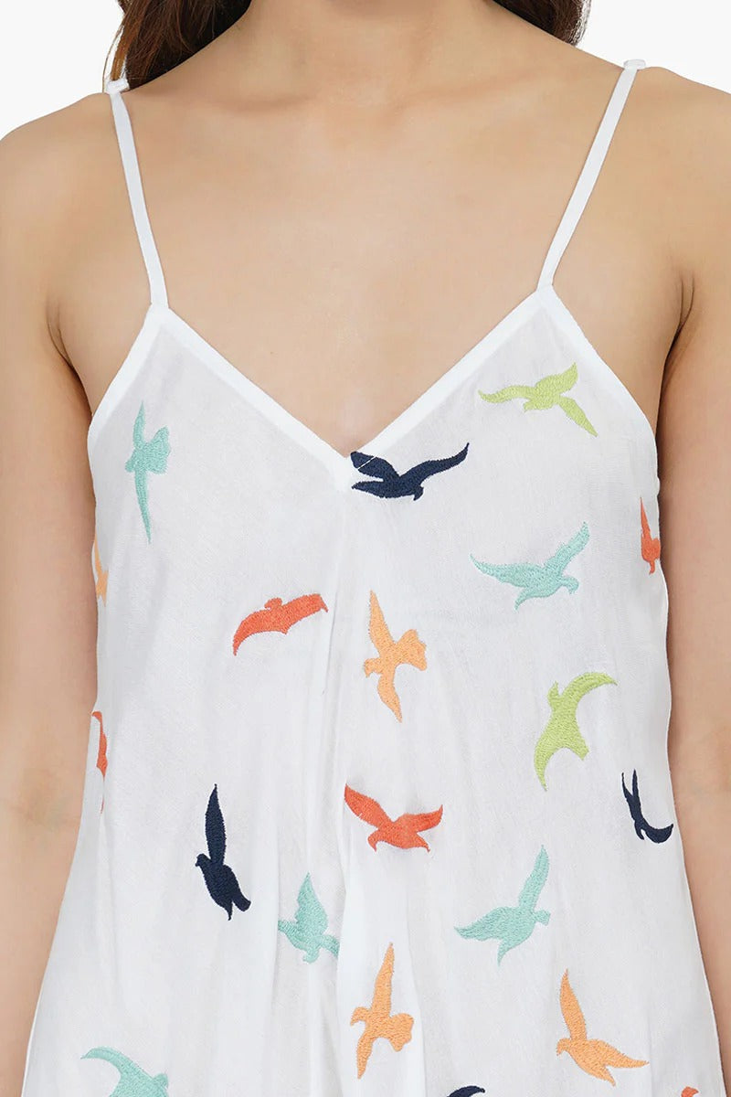 Set of 6 Birds in Paradise Maxi Dress (S,M,L)