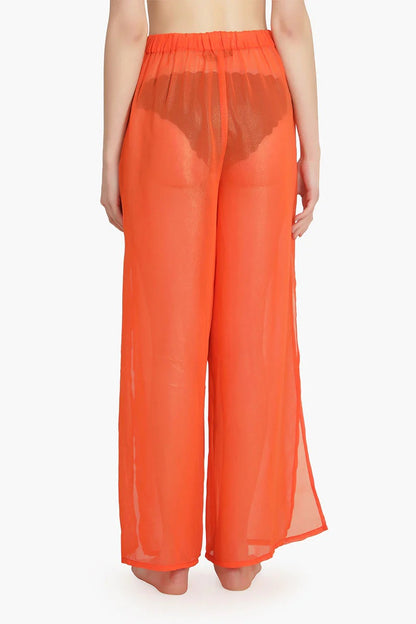 Set of 6 Orange Shimmer Sheer Bottom (S,M,L)